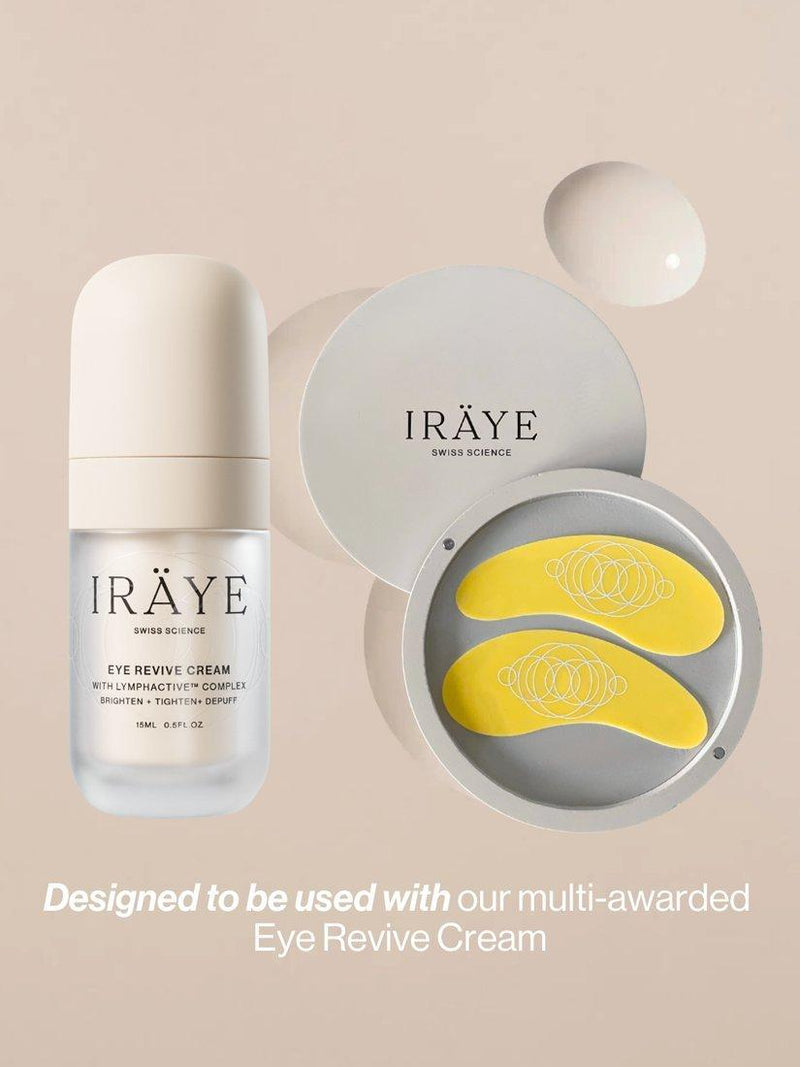 IRÄYE limited edition reusable eye patches Energy Edit 1 pair, imported from the UK