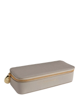 John Lewis Monica Vinader Grey Zipped Jewellery Box 23cm- Buy online at McGrocer
