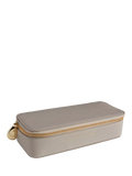 Monica Vinader grey zipped jewellery box 23cm (British brand)