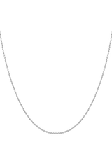 John Lewis Monica Vinader Sterling Silver Fine Chain Necklace 43cm- Buy online at McGrocer