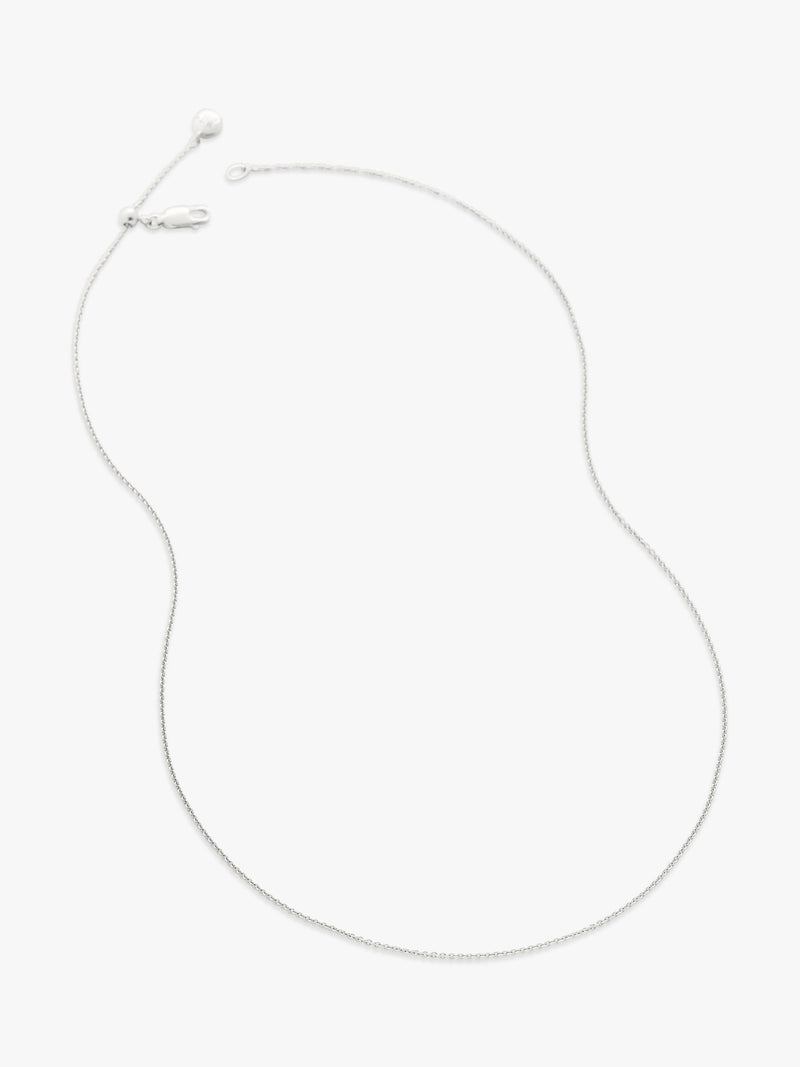 Monica Vinader fine chain necklace 43cm, UK version