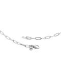 Monica Vinader sterling silver paperclip chain necklace, UK version
