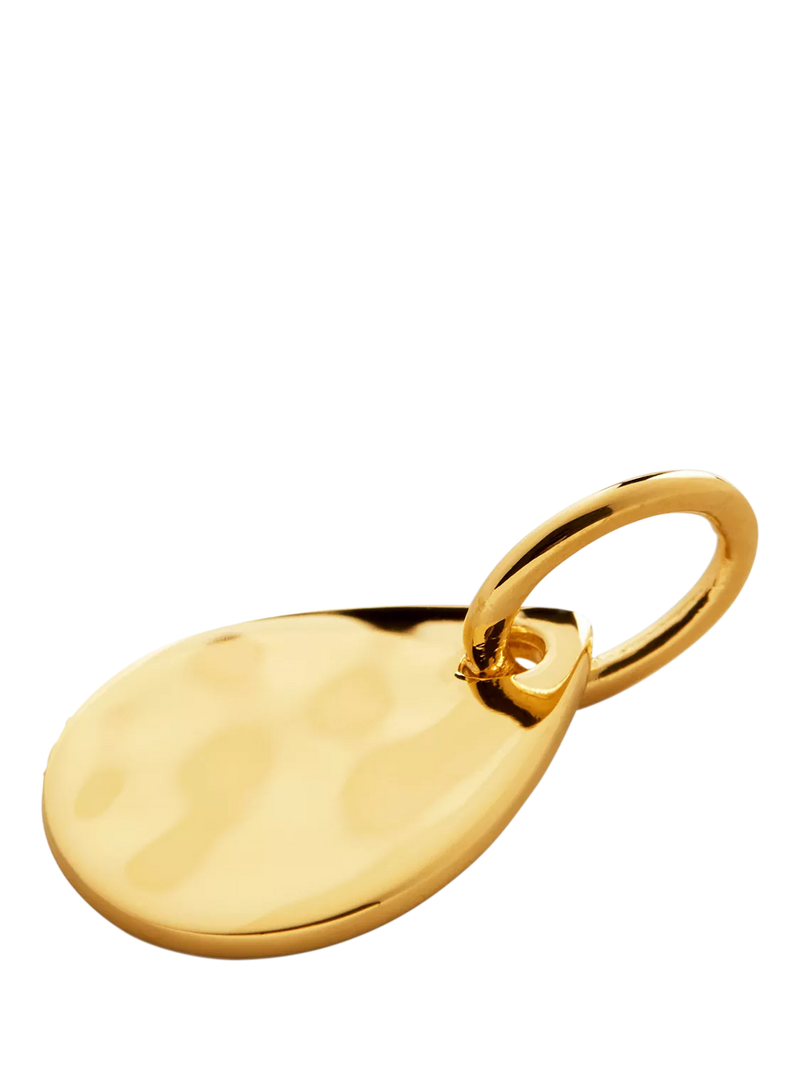 Monica Vinader Ziggy pendant gold plated sterling silver (British brand)