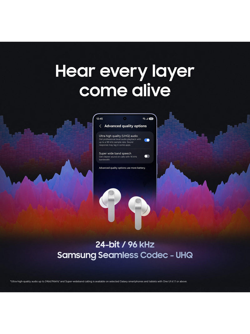Samsung Galaxy Buds4 Pro true wireless earbuds, imported from the UK