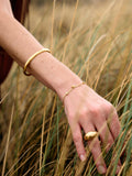 Rachel Jackson London Dreamcatcher Bird Choker Bracelet in Gold, UK version