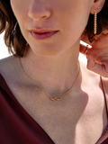 Rachel Jackson London Dreamcatcher Bird Necklace gold, imported from the UK