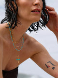 Rachel Jackson London dreamcatcher bird choker necklace gold, imported from the UK