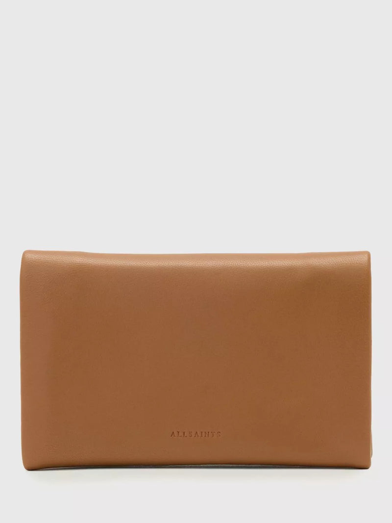 AllSaints Harluna leather bifold wallet - British product