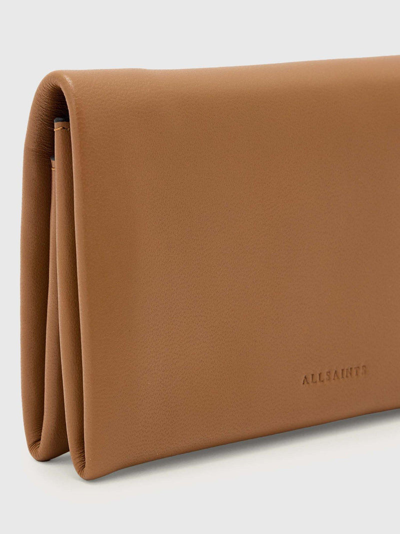 AllSaints Harluna leather bifold wallet - British product