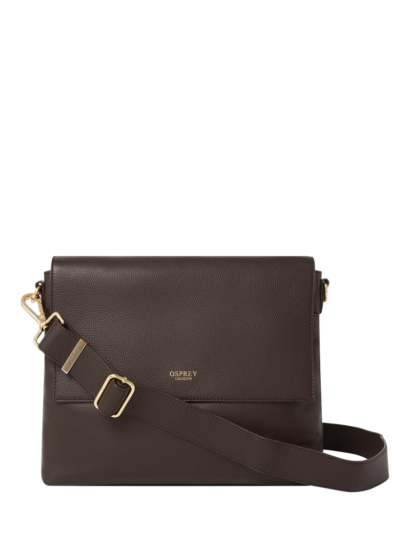 OSPREY LONDON Runner Leather Crossbody Bag