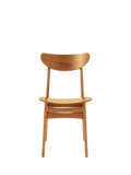 West Elm Classic Café Dining Chair in Acorn finish - British product