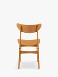 West Elm Classic Café Dining Chair in Acorn finish - British product