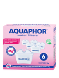 Aquaphor MAXFOR+ replacement filter cartridges pack of 6, imported from the UK