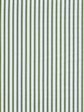 John Lewis ticking stripe oilcloth fabric avocado, imported from the UK