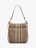 Radley Camden raffia check shoulder bag 17x25x9cm - British product