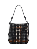 Radley The Camden Raffia Check Shoulder Bag