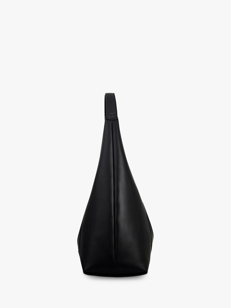 Radley The Maudie leather shoulder bag black, imported from the UK