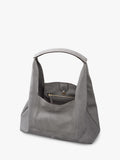 Radley Maudie suede shoulder bag in Steel, UK version