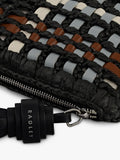 Radley Camden raffia pouch black, imported from the UK