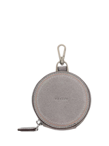 John Lewis Radley Round Avenue Suede Zipped Coin Purse, Steel- Buy online at McGrocer