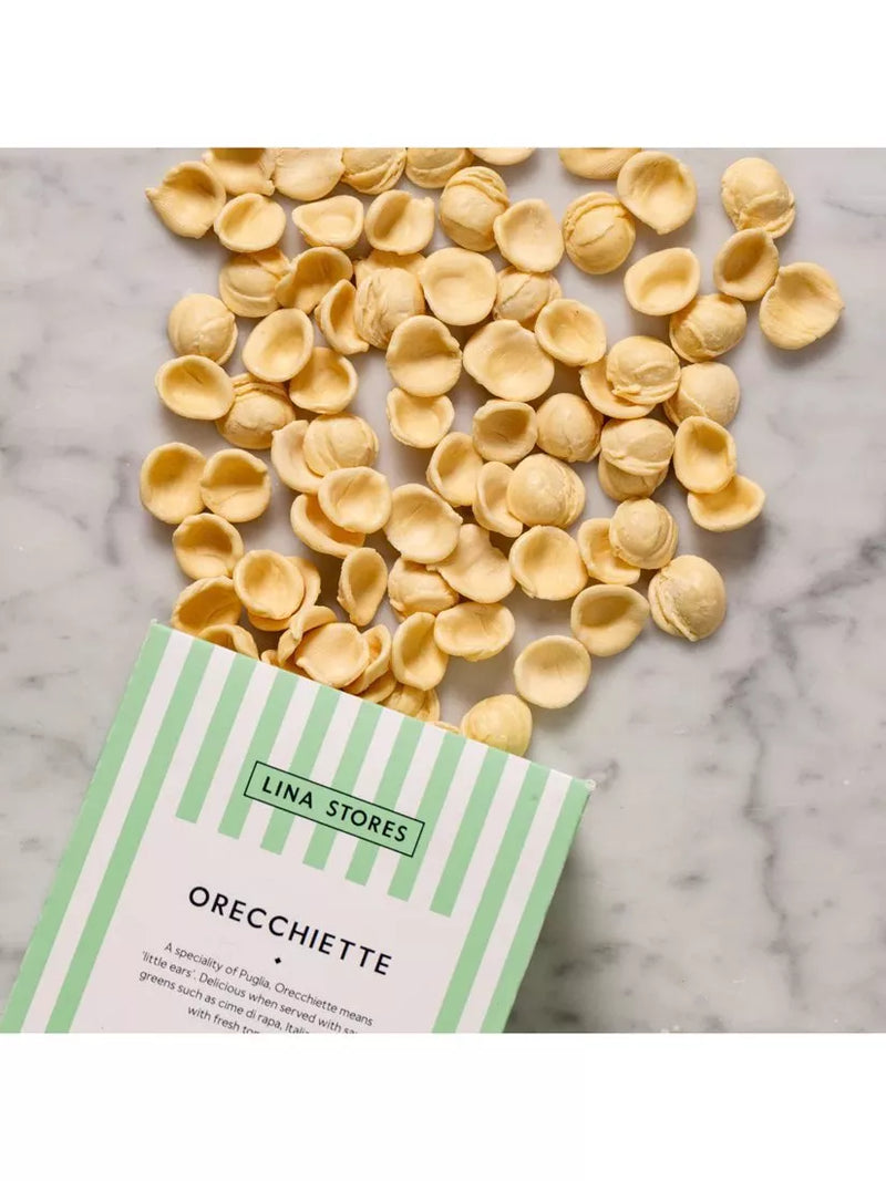 Lina Stores dried pasta Orecchiette 500g, imported from the UK
