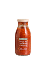 John Lewis Lina Stores Tuna and Capers Tomato Sauce 230g- Buy online at McGrocer