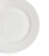 Harrods White Fluted Porcelain Plate 19cm- Buy online at McGrocer