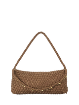 John Lewis Dune London Deliberating Woven Shoulder Bag, Bronze- Buy online at McGrocer