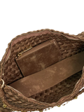 Dune London Woven Shoulder Bag Bronze, UK version