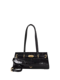 Dune London Depend tote handbag black, UK version