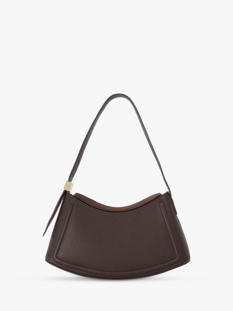 Dune London suede shoulder bag brown (British brand)