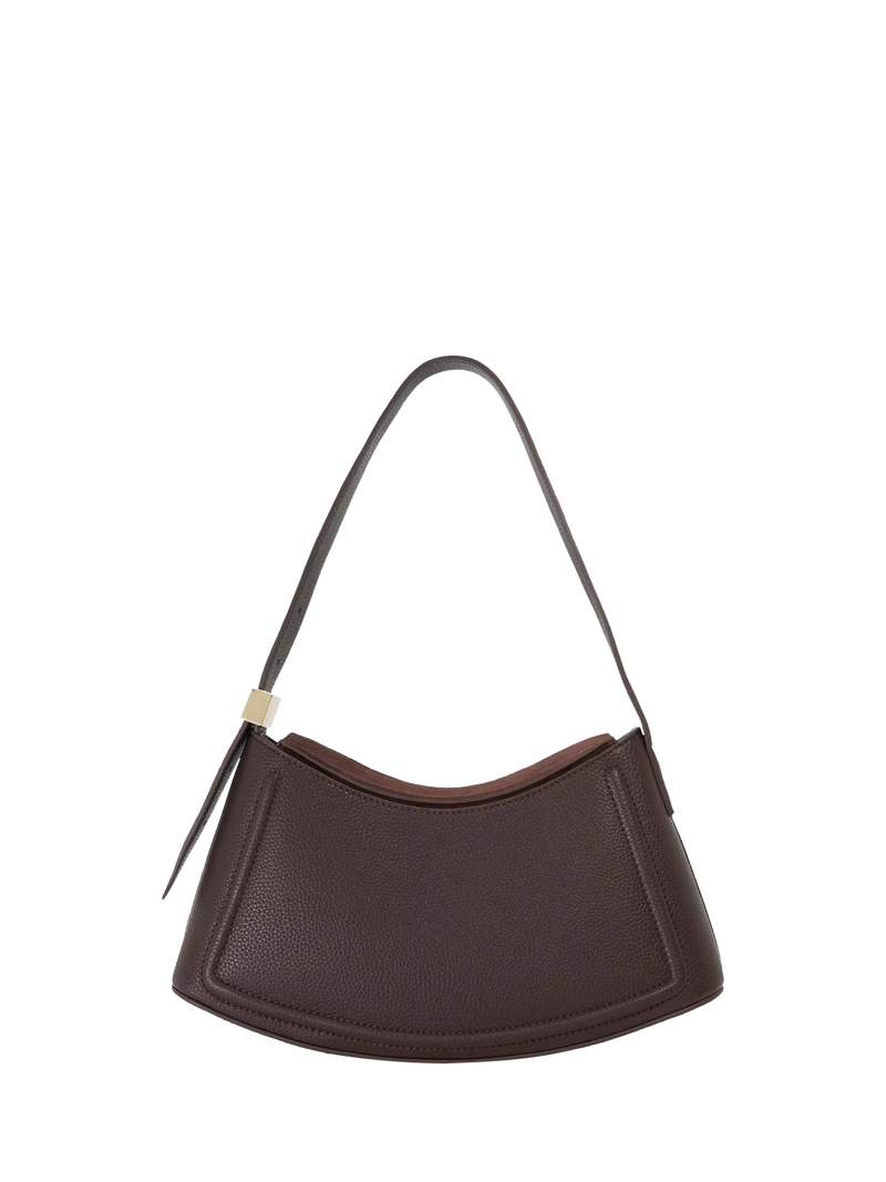 Dune London suede shoulder bag brown (British brand)