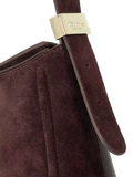 Dune London suede shoulder bag brown (British brand)