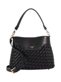 Dune London Dinidelphine shoulder bag with woven detail (British brand)