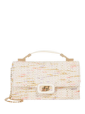 Dune London Skilled fabric grab bag blush, imported from the UK
