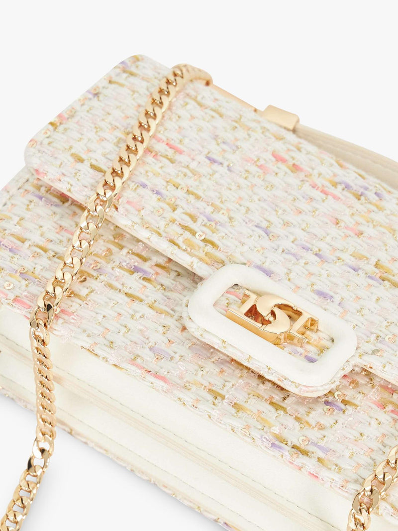 Dune London Skilled fabric grab bag blush, imported from the UK