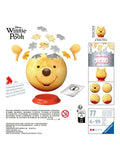 Winnie the Pooh Ravensburger 3D puzzle ball nightlight 77 piece, UK version