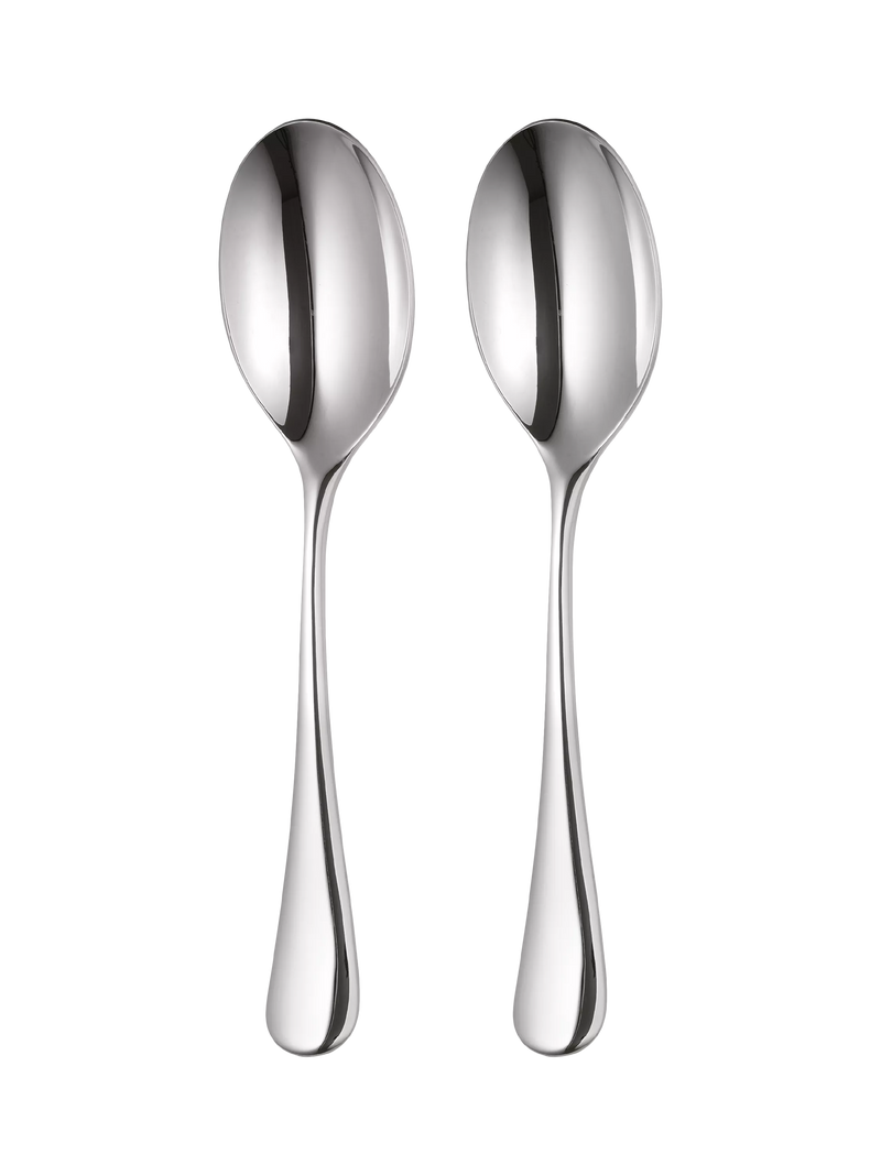 Robert Welch Radford Bright serving spoons set of 2, imported from the UK
