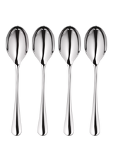 John Lewis Robert Welch Radford Bright Stainless Steel Soup Spoons Set of 4- Buy online at McGrocer