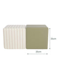 CuddleCo Soft Play Cubes Set of 2 - British product