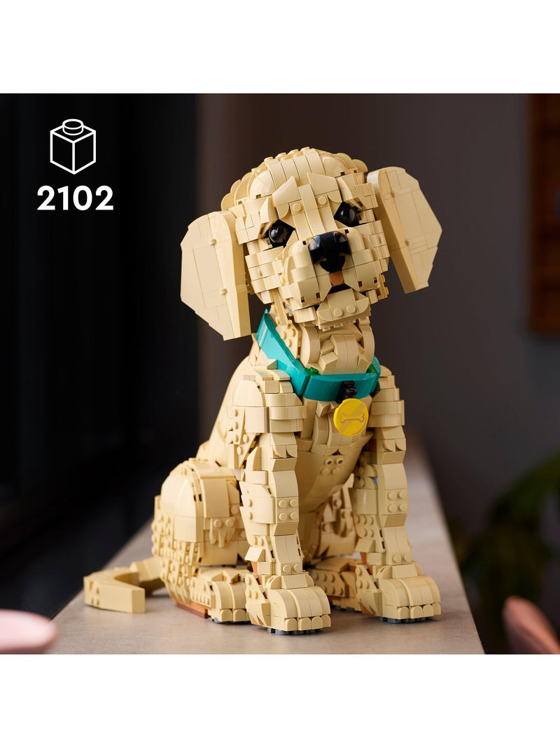 LEGO Golden Retriever Puppy building set 2102 pieces, UK version