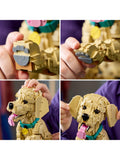 LEGO Golden Retriever Puppy building set 2102 pieces, UK version