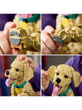 LEGO Golden Retriever Puppy building set 2102 pieces, UK version