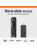 Amazon Fire TV Stick 4K Plus streaming device, UK version