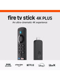 Amazon Fire TV Stick 4K Plus streaming device, UK version