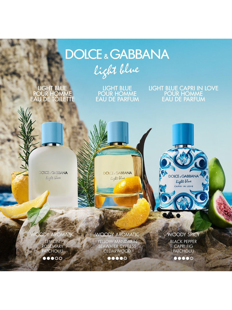 Dolce & Gabbana Light Blue Pour Homme Eau de Parfum 100ml, UK version