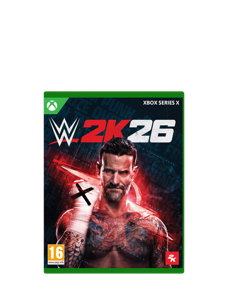 Microsoft WWE 2K26 game for Xbox Series X, imported from the UK