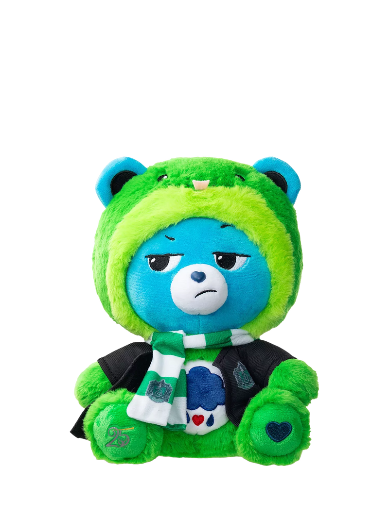 Care Bears Slytherin Grumpy Bear plush, imported from the UK