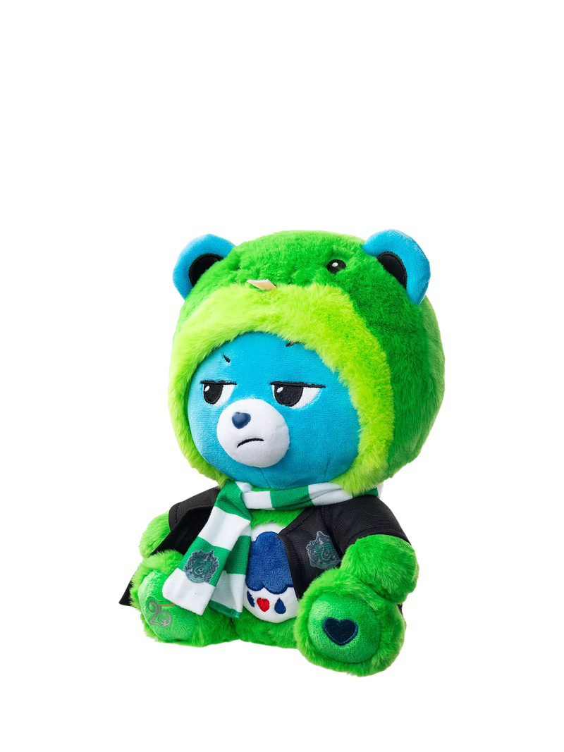 Care Bears Slytherin Grumpy Bear plush, imported from the UK
