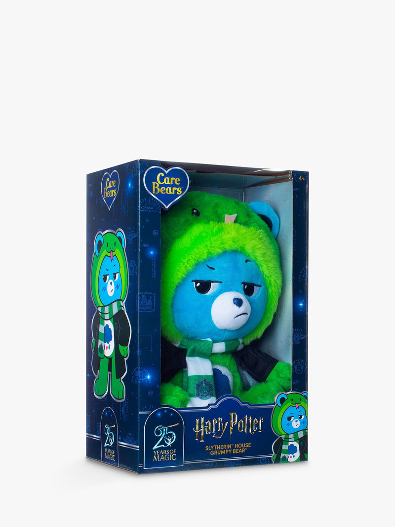Care Bears Slytherin Grumpy Bear plush, imported from the UK